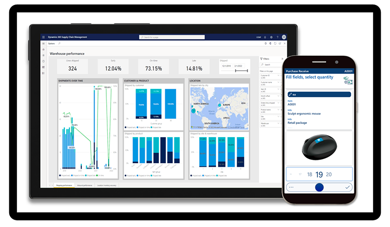 Microsoft Dynamics 365 Supply Chain Management Services