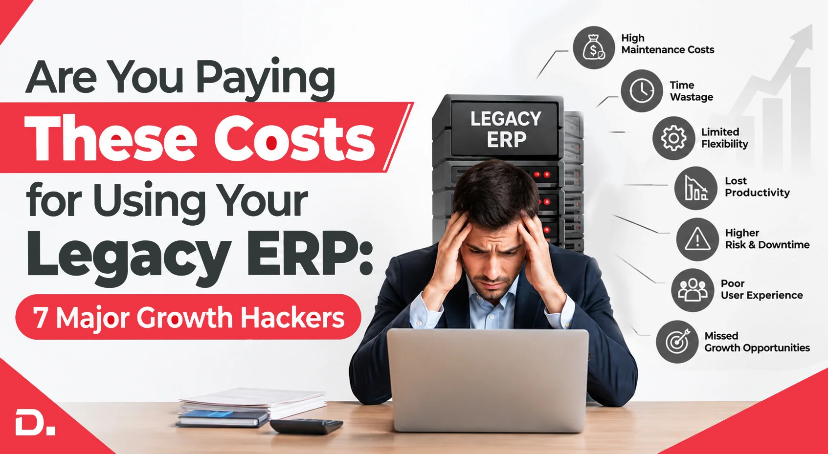 Are You Paying These Costs for Using Your Legacy ERP: 7 Major Growth Hackers