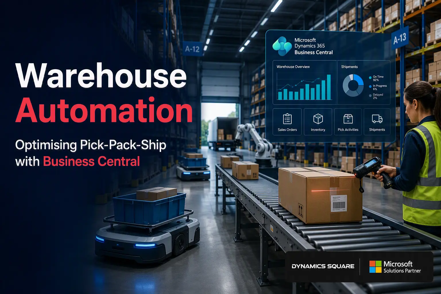 Warehouse Automation: Optimising Pick-Pack-Ship with Business Central