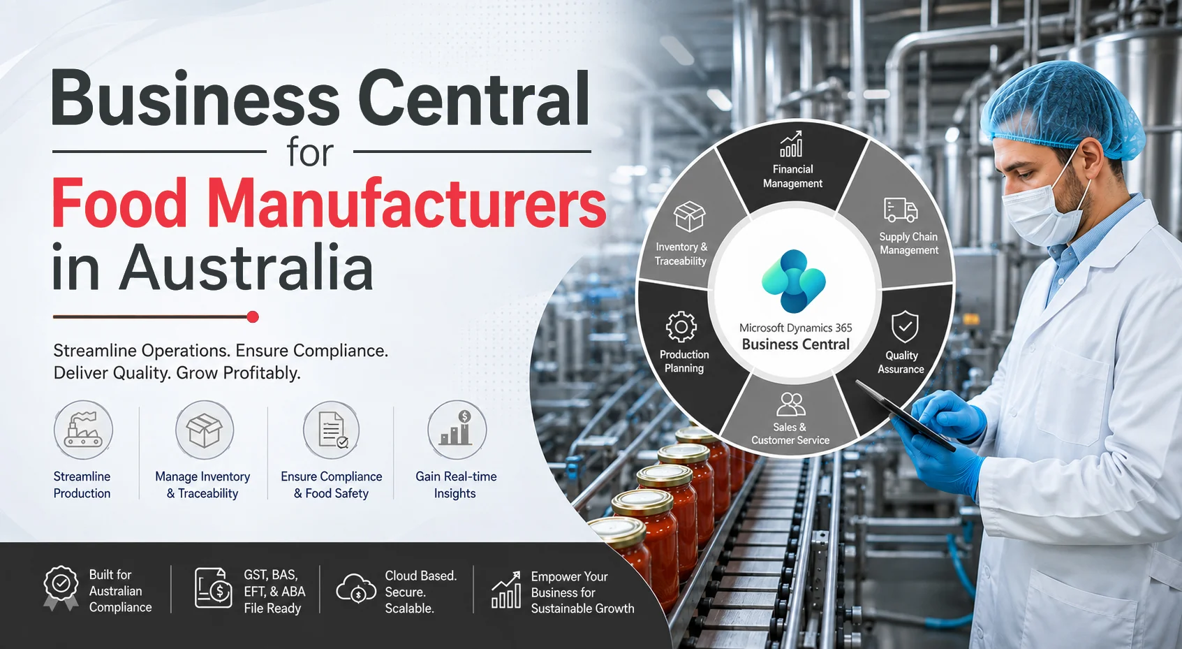 Business Central for Food Manufacturers in Australia